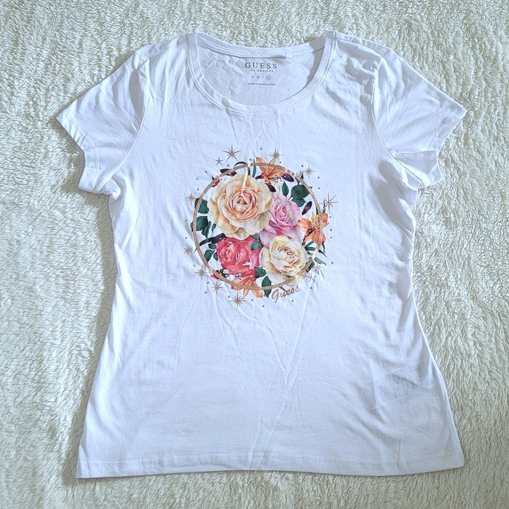 Guess❓Miller Floral💐 Graphic Tee👕 - NWT